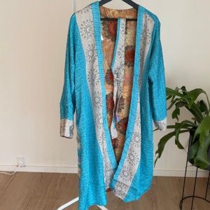 Vendbar silke kimono nr. 16 - 100 cm