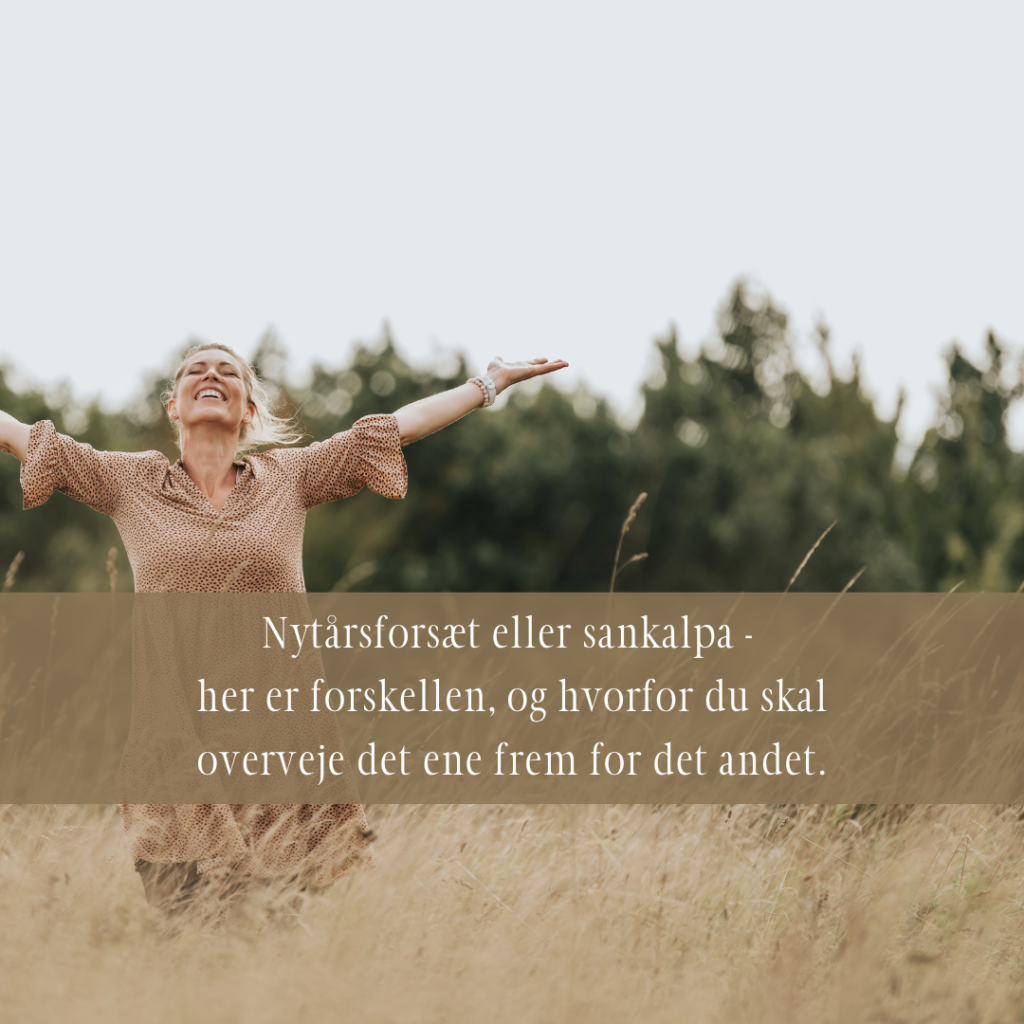 sankalpa eller nytårsforsæt